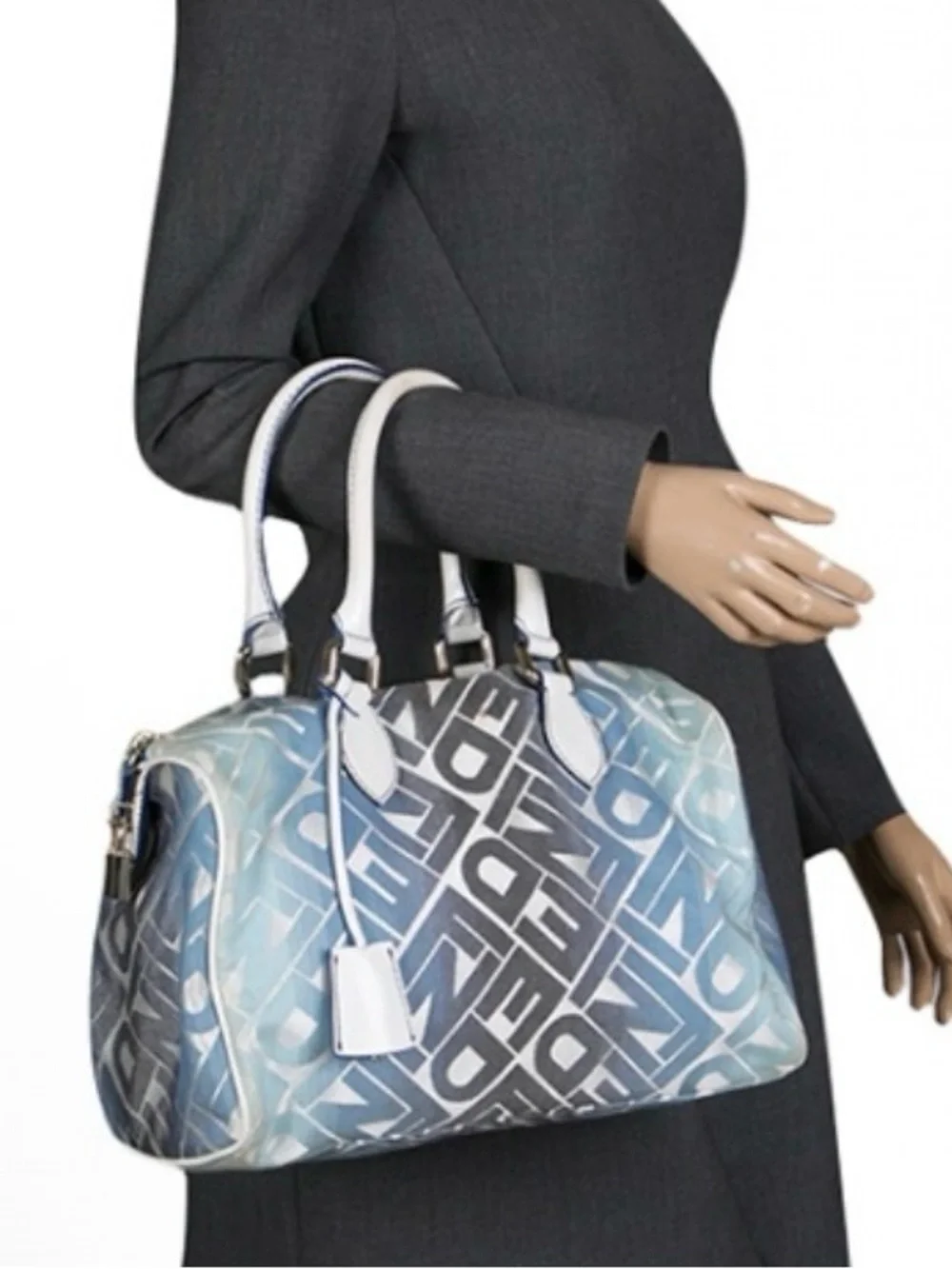 Fendi Forever Bauletto Boston Bag